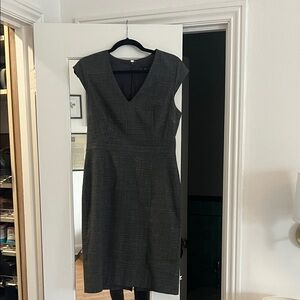 Ann Taylor Elegant Gray Women's Dress